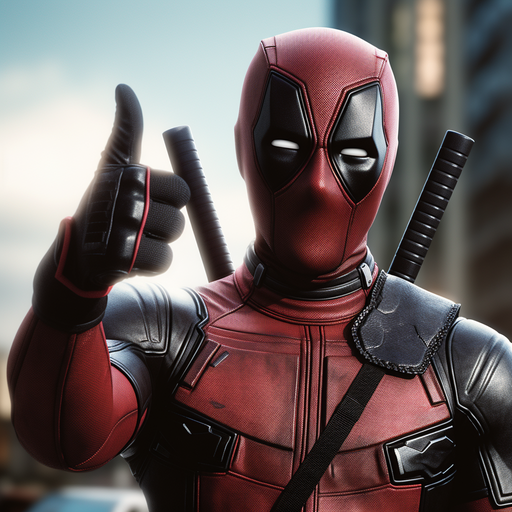 Witty profile picture of Deadpool, featuring a funny meme.