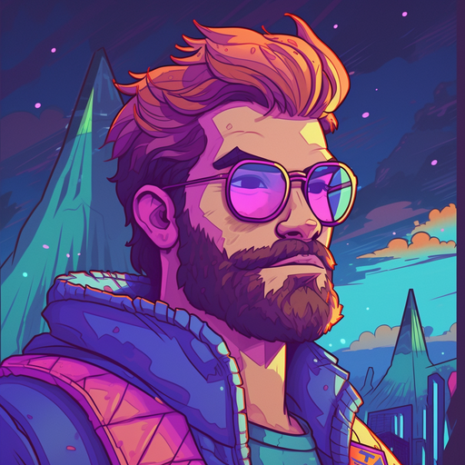Cool vibrant pixel art profile picture (PFP) featuring a unique design.
