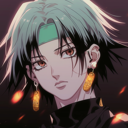 Chrollo Lucilfer, stylish and enigmatic character from Hunter x Hunter 2011 anime.