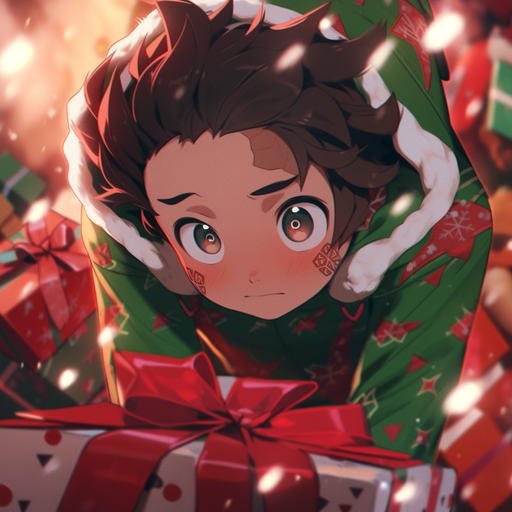 A Christmas Anime PFP
