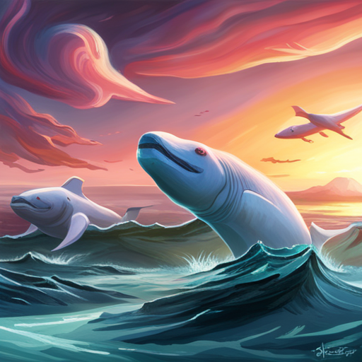 A Digital Art Beluga PFP