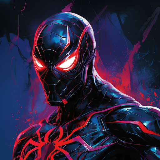 Spider-Man 2099 with vibrant colors.