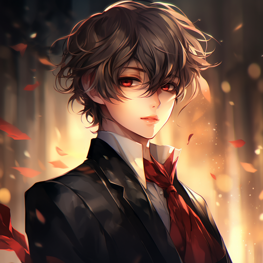 ArtStation - anime boy profile sample