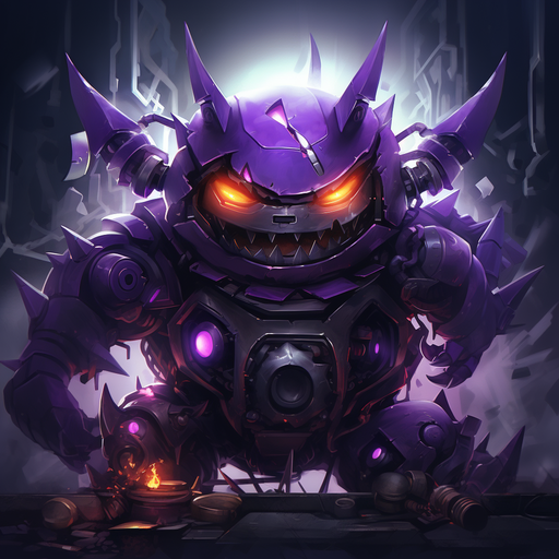 Gengar as a robot profile picture.