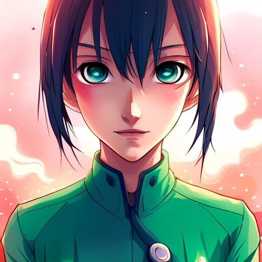 A Digital Art Anime PFP Girl