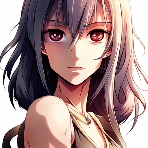 An Enhance Anime PFP Girl