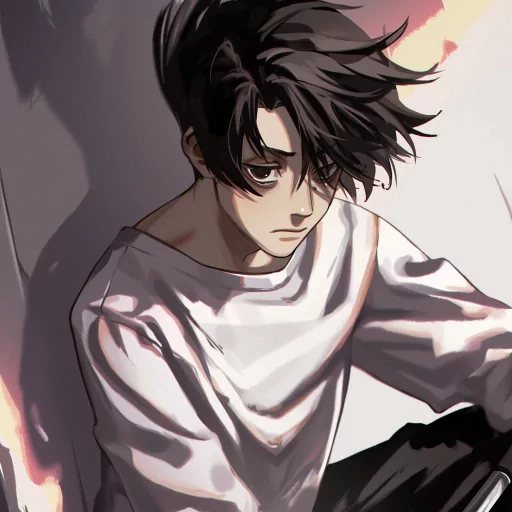 Yuta Okkotsu profile picture featuring the animated character with dark hair in a white shirt, with a dramatic shadowed background.