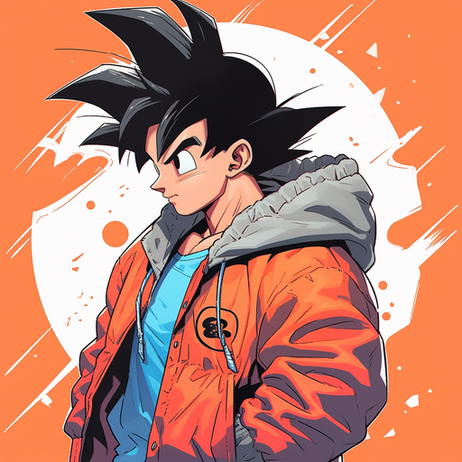 Goku from the Dragon Ball Z manga series