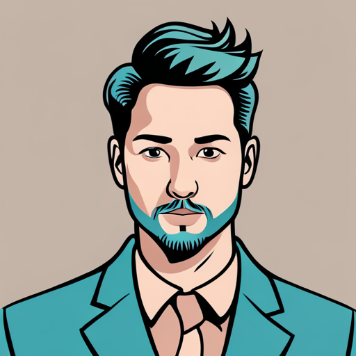 A Line Art Drip PFP