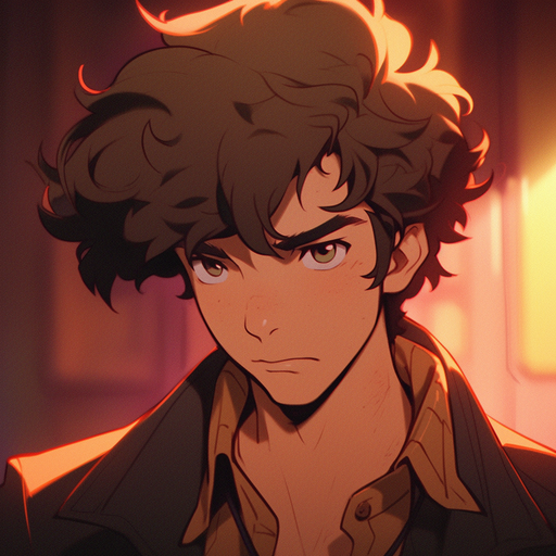 Anime-styled profile picture featuring a character from Cowboy Bebop.