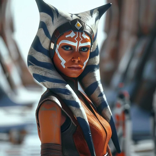 Ahsoka Tano avatar image with detailed character design for profile picture use.