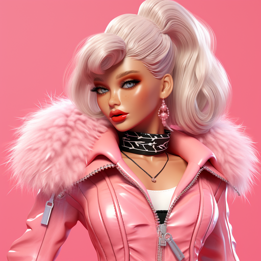 Y2K-inspired Barbie fashion profile picture