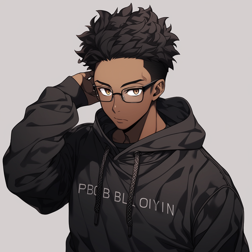 A Black Anime PFP