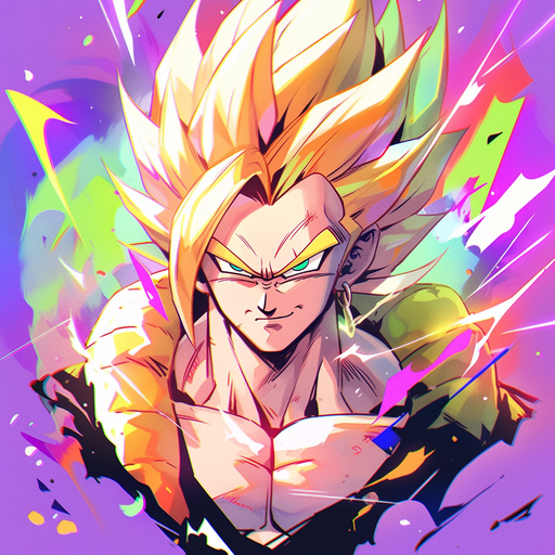 Super Saiyan Gogeta in Dragon Ball Z-themed profile picture (pfp).