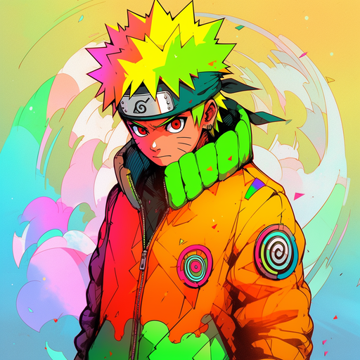 A stylized profile picture depicting Naruto in a Pixar-like design.
