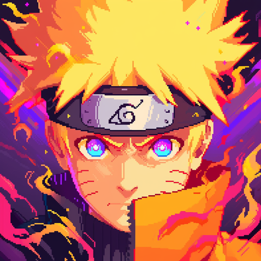 Naruto-style profile picture.