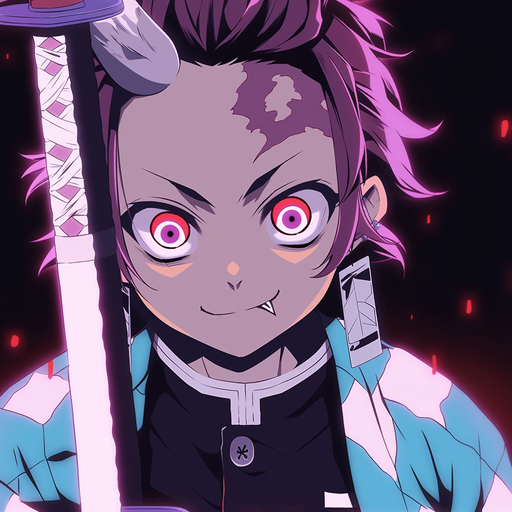 Profile picture featuring a character from Demon Slayer.