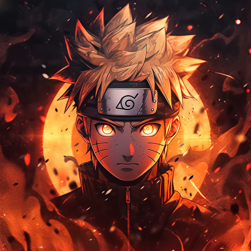 Naruto character in a profile picture-style image