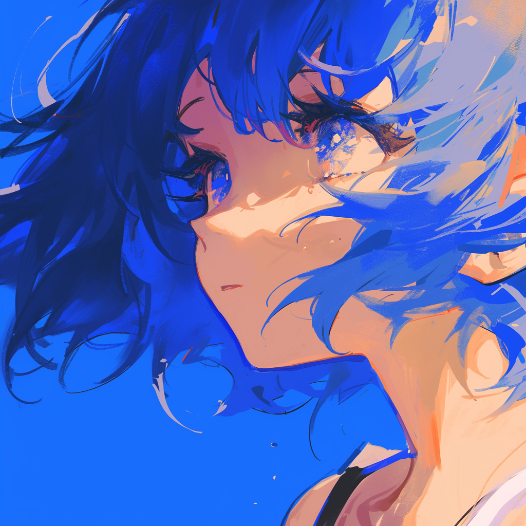 A Blue Anime