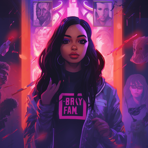 Stylish profile picture featuring a baddie aesthetic.