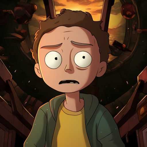 Rick and Morty-themed profile picture for use.