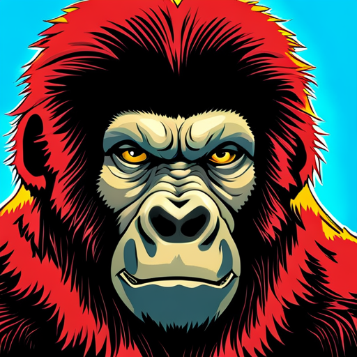 A Comic Book Gorilla Tag PFP