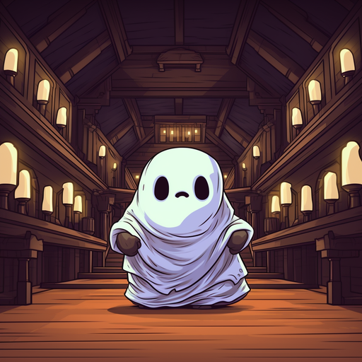 Friendly ghost in Casper's mansion pfp.
