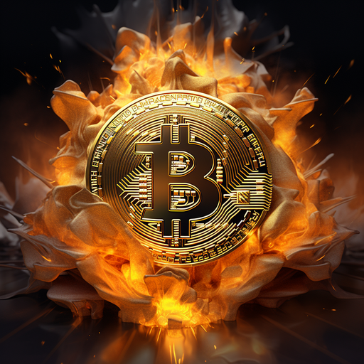 Bitcoin themed gold avatar.
