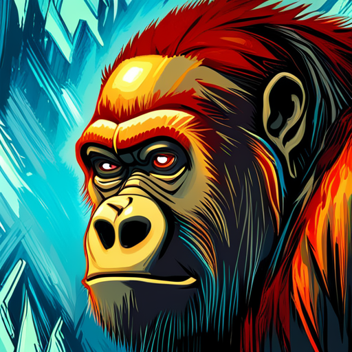 A Digital Art Gorilla Tag PFP