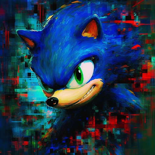 Glitchy Sonic profile picture