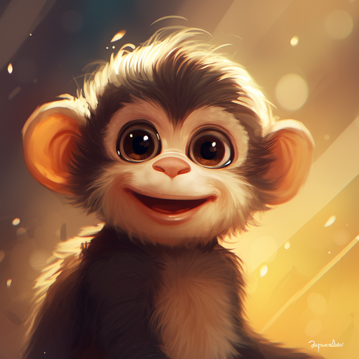 Adorable monkey pfp.