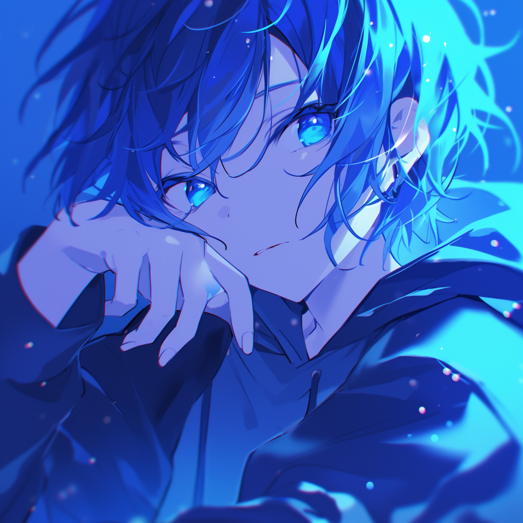 A Blue Anime