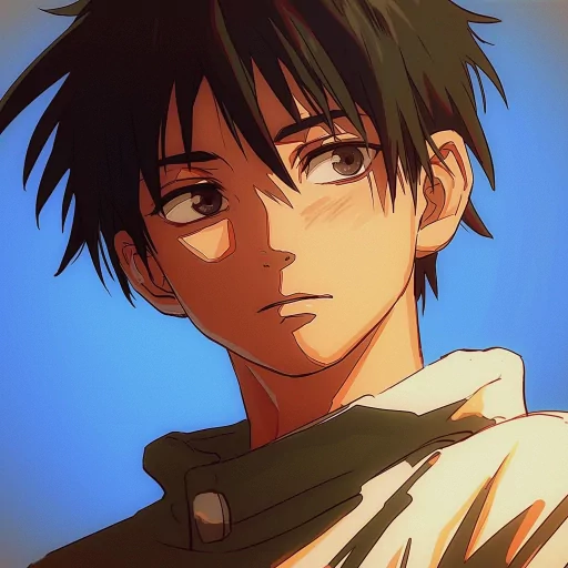 Yuta Okkotsu profile picture featuring a close-up of the animated character with black hair and thoughtful expression against a warm-toned background.