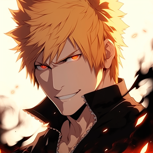 Ichigo Kurosaki from the bleach anime with a splendid profile picture.