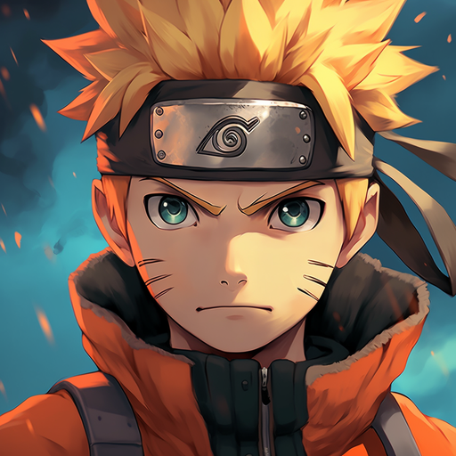 Naruto character in dynamic pose.