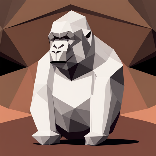 A Low Poly Gorilla Tag PFP