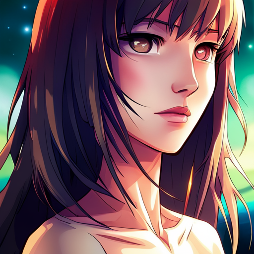 An Enhance Anime Girl PFP