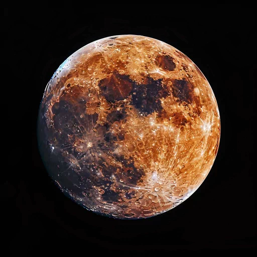 High-resolution image of the moon suitable for use as an avatar or profile picture.