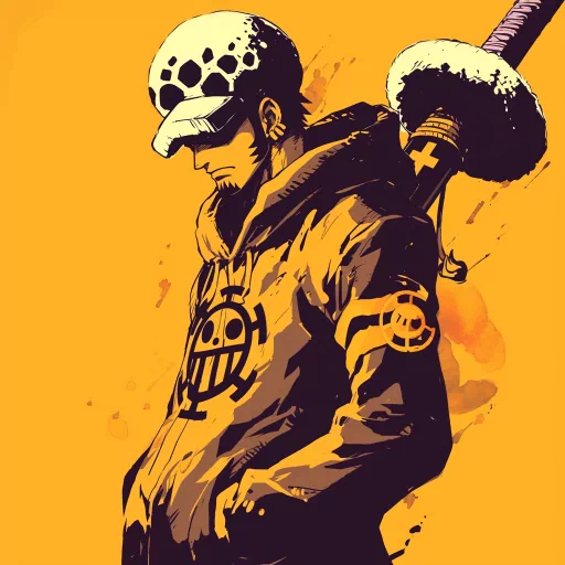 Illustrated law-themed avatar featuring a character in a helmet and bomber jacket against a yellow background, ideal for a professional profile picture or account representation.