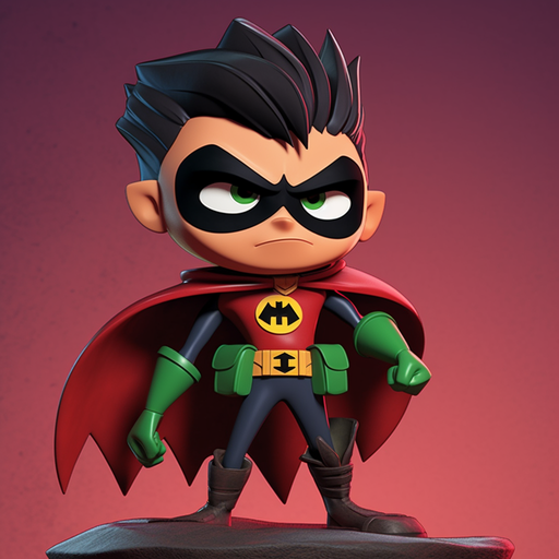 Teen Titans Go's Robin superhero in high-quality pfp.