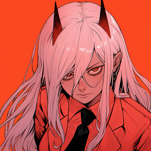 Profile picture of Chainsaw Man character in a colorful, illustrative style.