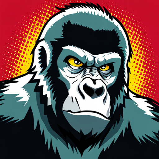 A Comic Book Gorilla Tag PFP