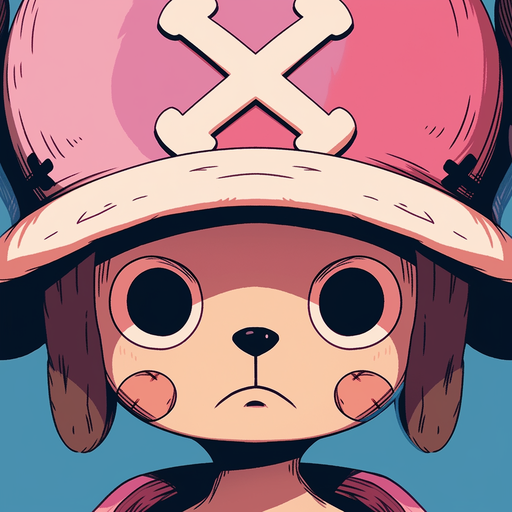 Tony Chopper, a character from the anime One Piece, featured as a generated pfp.