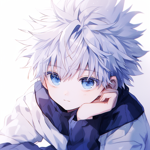 Wallpaper : Hunter x Hunter, Killua Zoldyck, white hair, Spiky