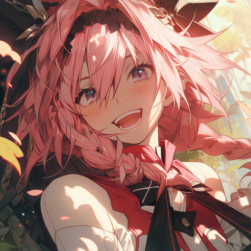 Astolfo, a character from Fate/Apocrypha, depicted in a profile picture.